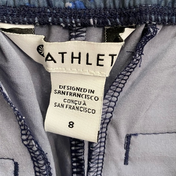 Athleta Avenue wide leg cropped pants Size 8 - Picture 3 of 3